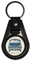 Morris Minor 4dr Saloon 1965-70 Keyring 6